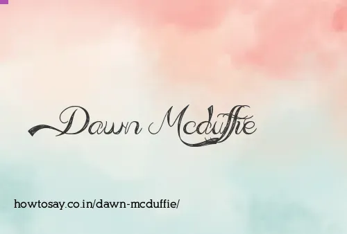 Dawn Mcduffie