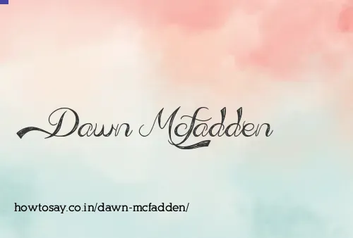 Dawn Mcfadden