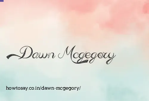 Dawn Mcgegory