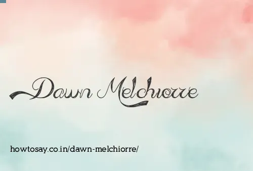 Dawn Melchiorre