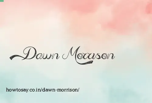 Dawn Morrison