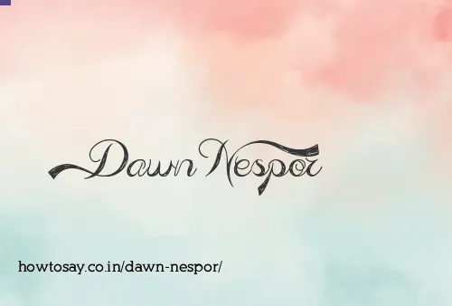 Dawn Nespor