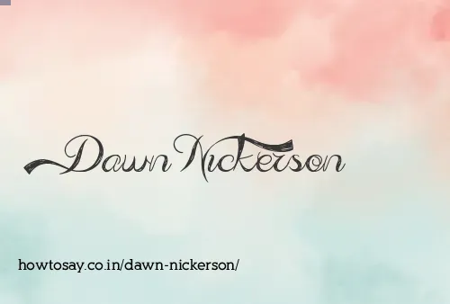 Dawn Nickerson