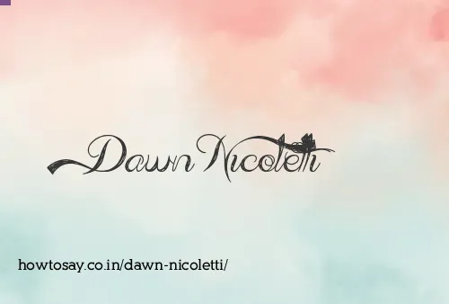 Dawn Nicoletti