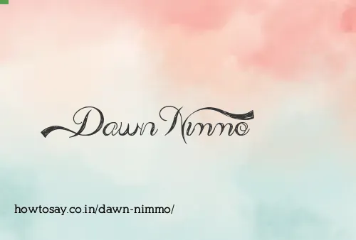 Dawn Nimmo