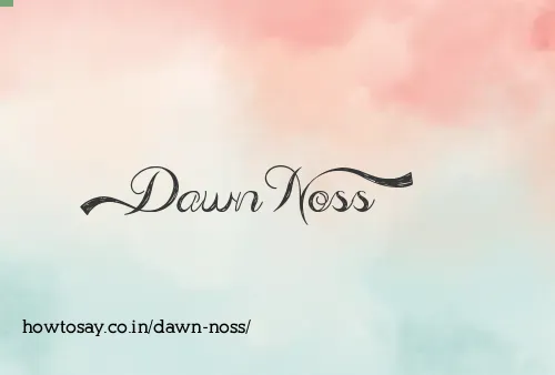 Dawn Noss