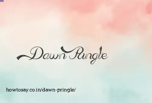 Dawn Pringle