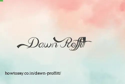 Dawn Proffitt