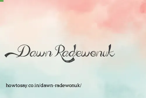 Dawn Radewonuk