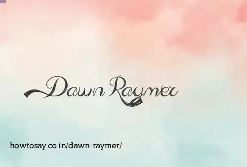 Dawn Raymer