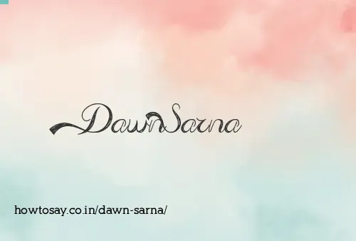 Dawn Sarna