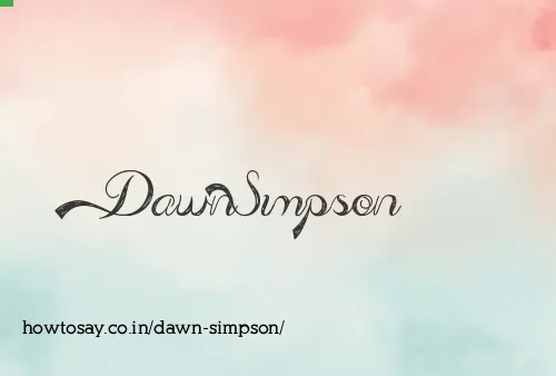 Dawn Simpson