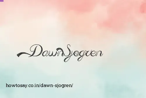 Dawn Sjogren