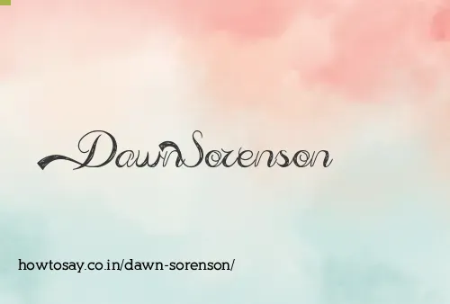 Dawn Sorenson