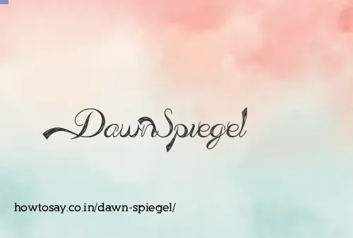 Dawn Spiegel