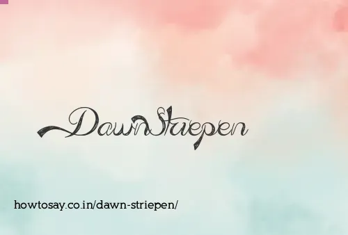 Dawn Striepen