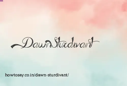 Dawn Sturdivant