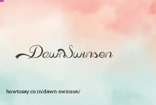 Dawn Swinson