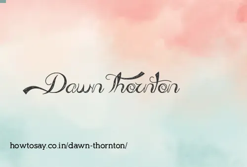 Dawn Thornton
