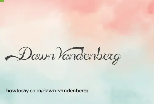 Dawn Vandenberg
