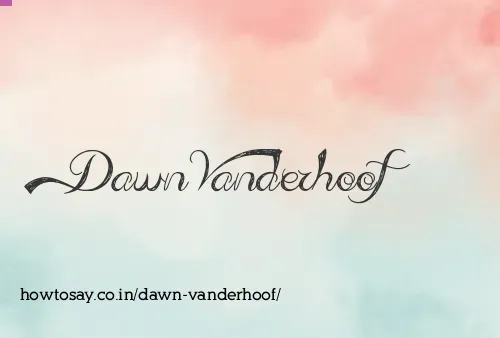 Dawn Vanderhoof