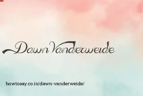 Dawn Vanderweide