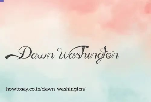 Dawn Washington