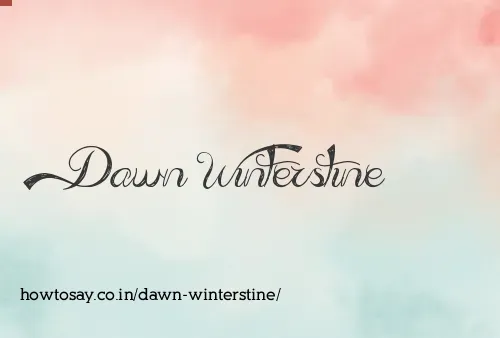 Dawn Winterstine