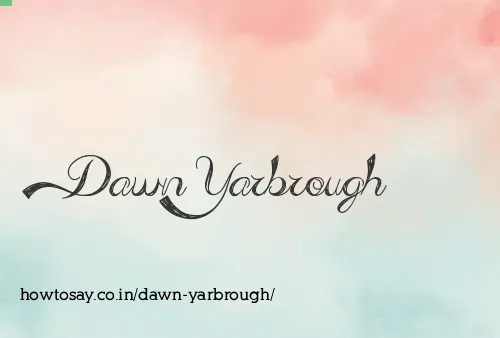 Dawn Yarbrough