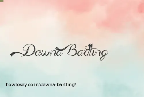 Dawna Bartling