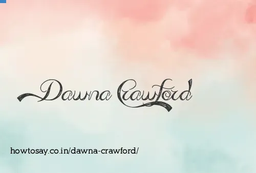 Dawna Crawford