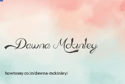Dawna Mckinley