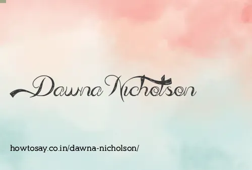 Dawna Nicholson