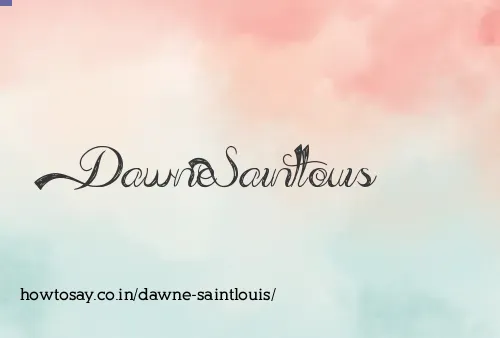 Dawne Saintlouis