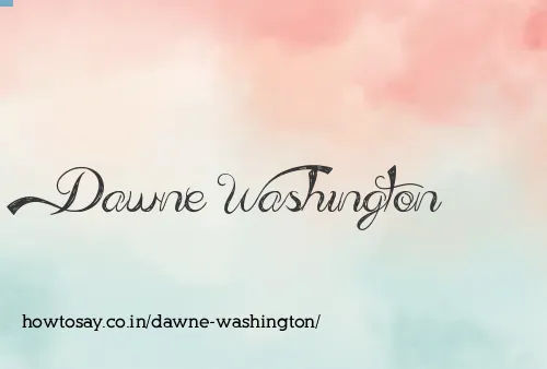 Dawne Washington