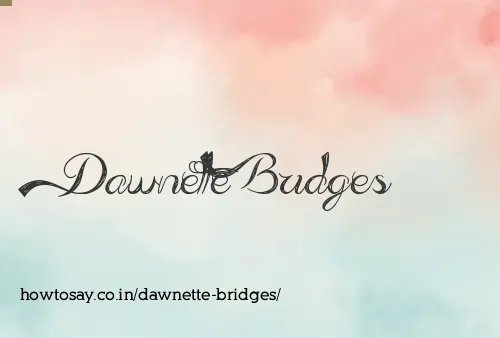 Dawnette Bridges
