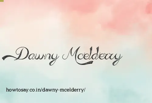 Dawny Mcelderry