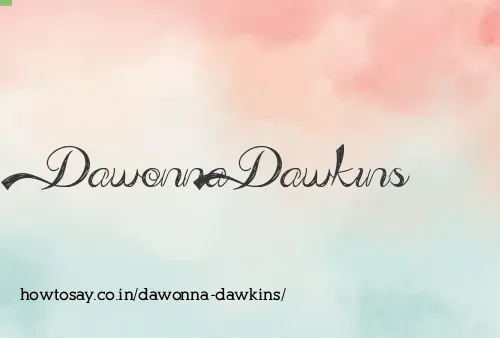 Dawonna Dawkins