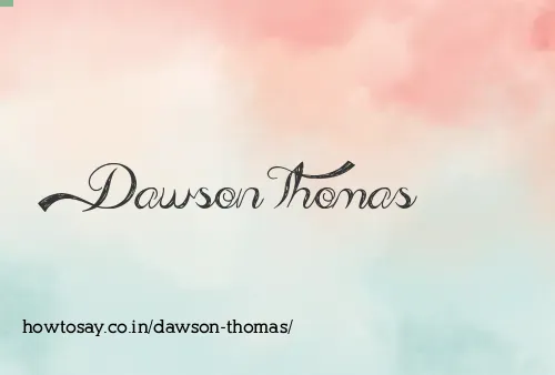 Dawson Thomas