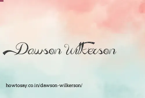 Dawson Wilkerson