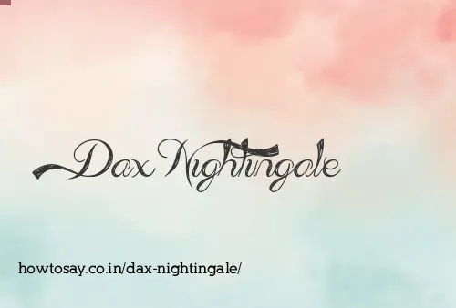 Dax Nightingale