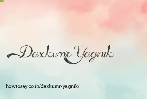Daxkumr Yagnik