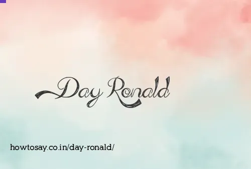 Day Ronald