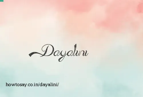 Dayalini