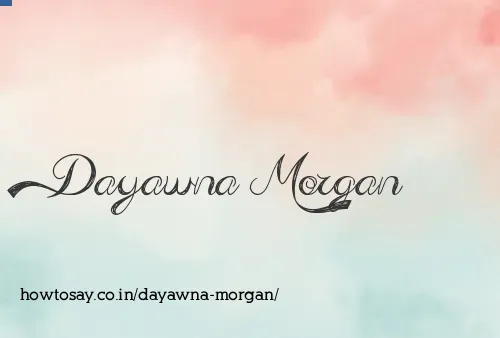 Dayawna Morgan