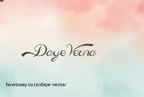 Daye Verna