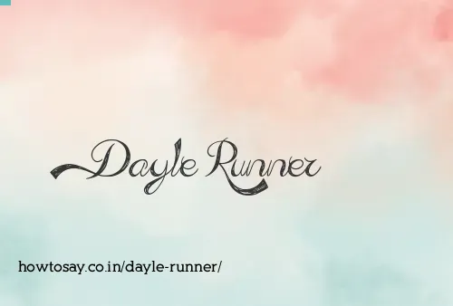 Dayle Runner