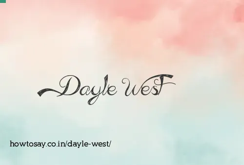 Dayle West