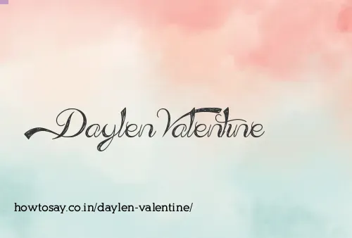 Daylen Valentine