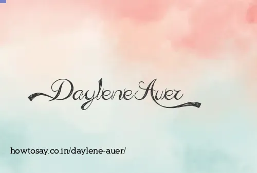 Daylene Auer